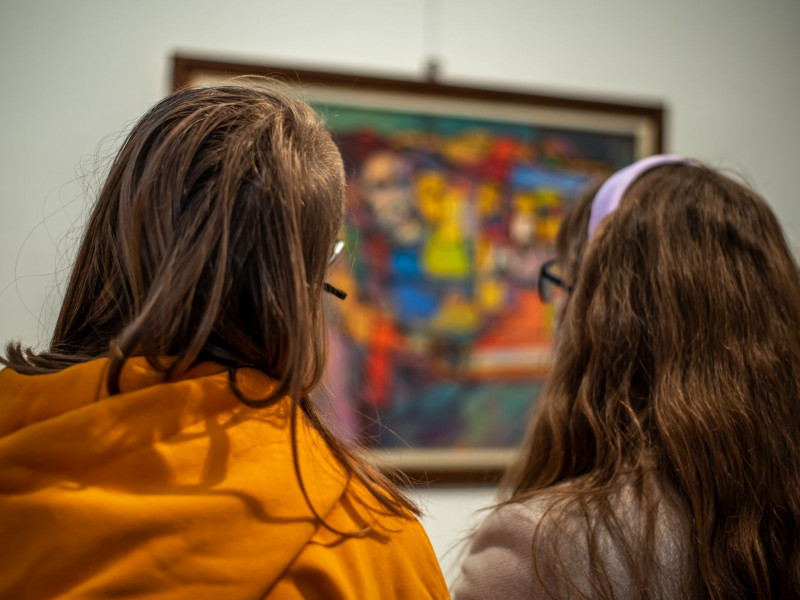 A fény felé - Katona György kiállításának megnyitója képekben