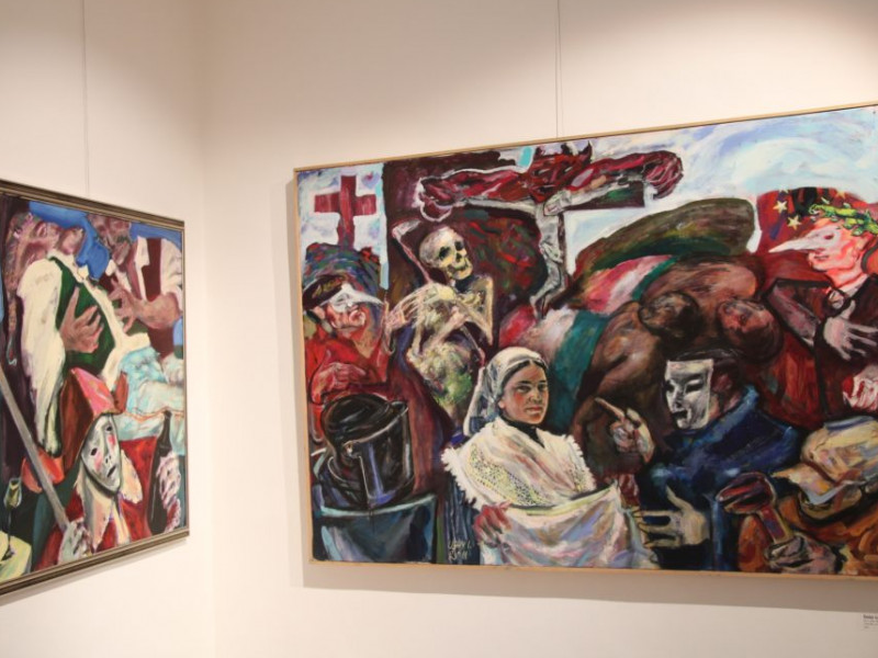 Jézussal - Ughy István kiállításának megnyitója