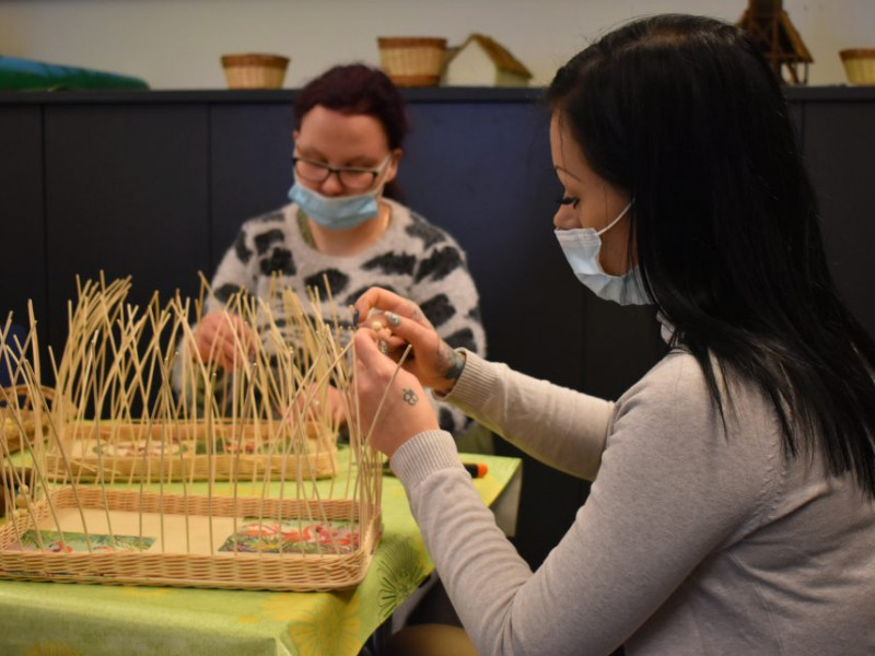 Kosárfonás Dávid Tamással