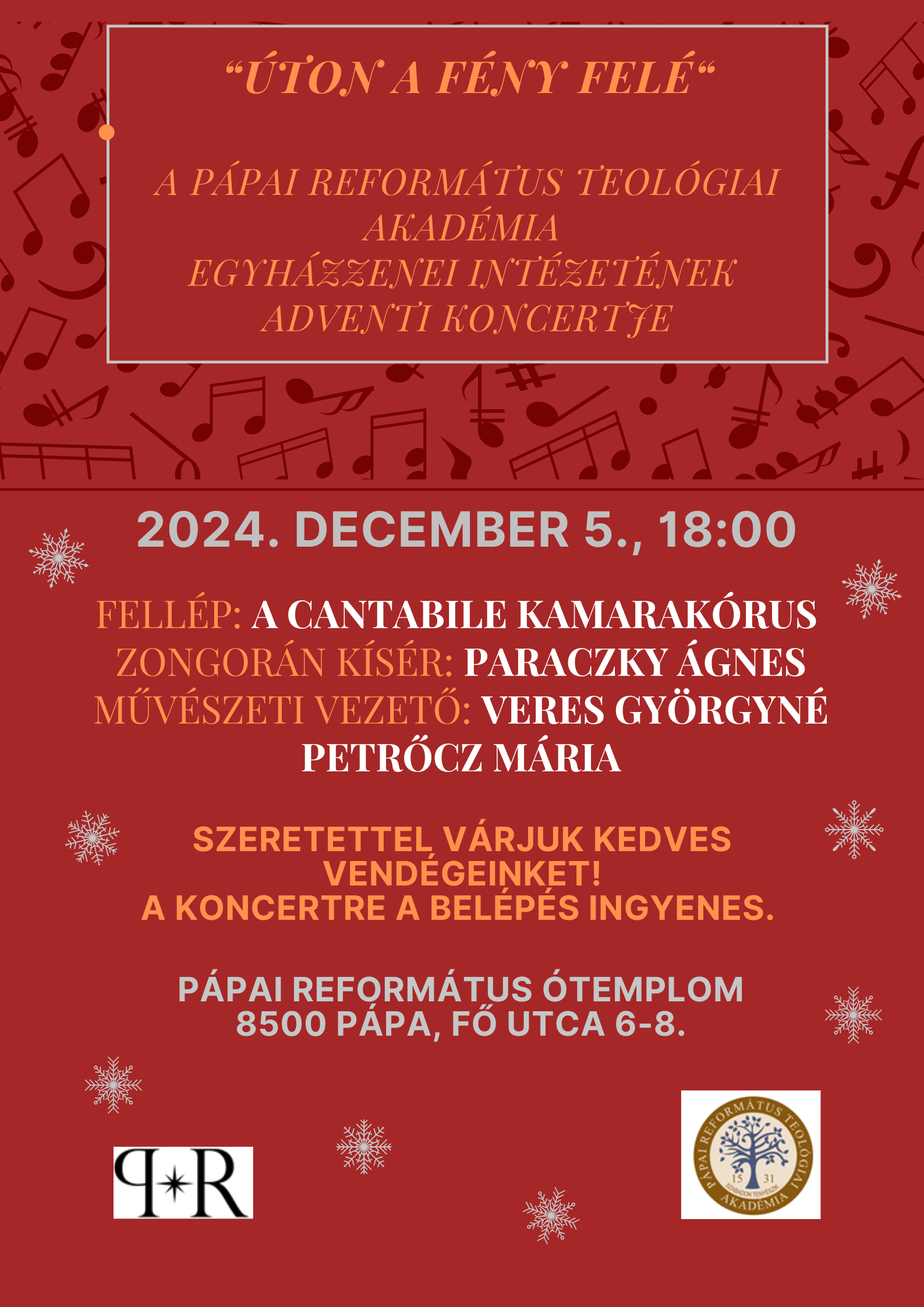 PRTA_adventi_koncert_20241205_Cantabile kamarakórus